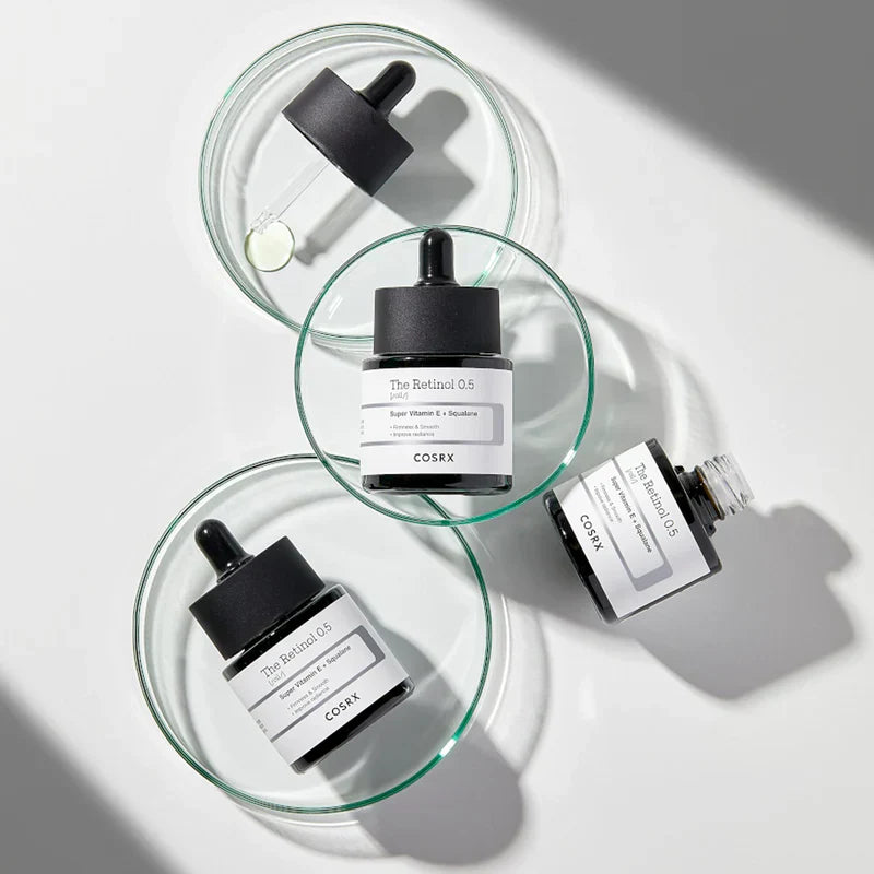 COSRX The Retinol 0.5 Oil Super Vitamin E + Squalane