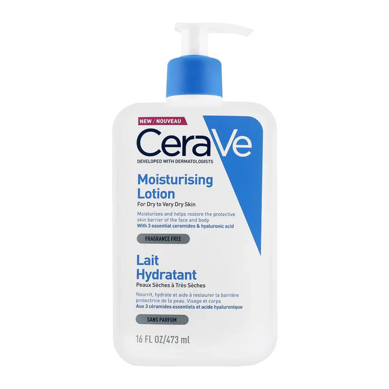 CeraVe Fragrance-Free Moisturising Lotion – For Dry to Very Dry Skin