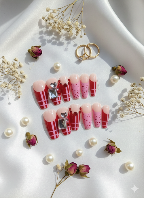 Duo Checkers And Diamonds