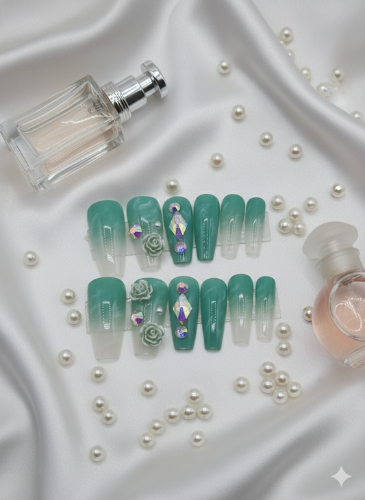 Emerald Pastel Diamonds