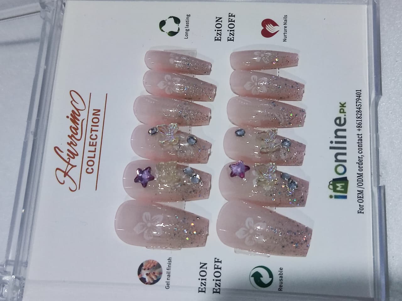 Nude Pink Diamonds and bows