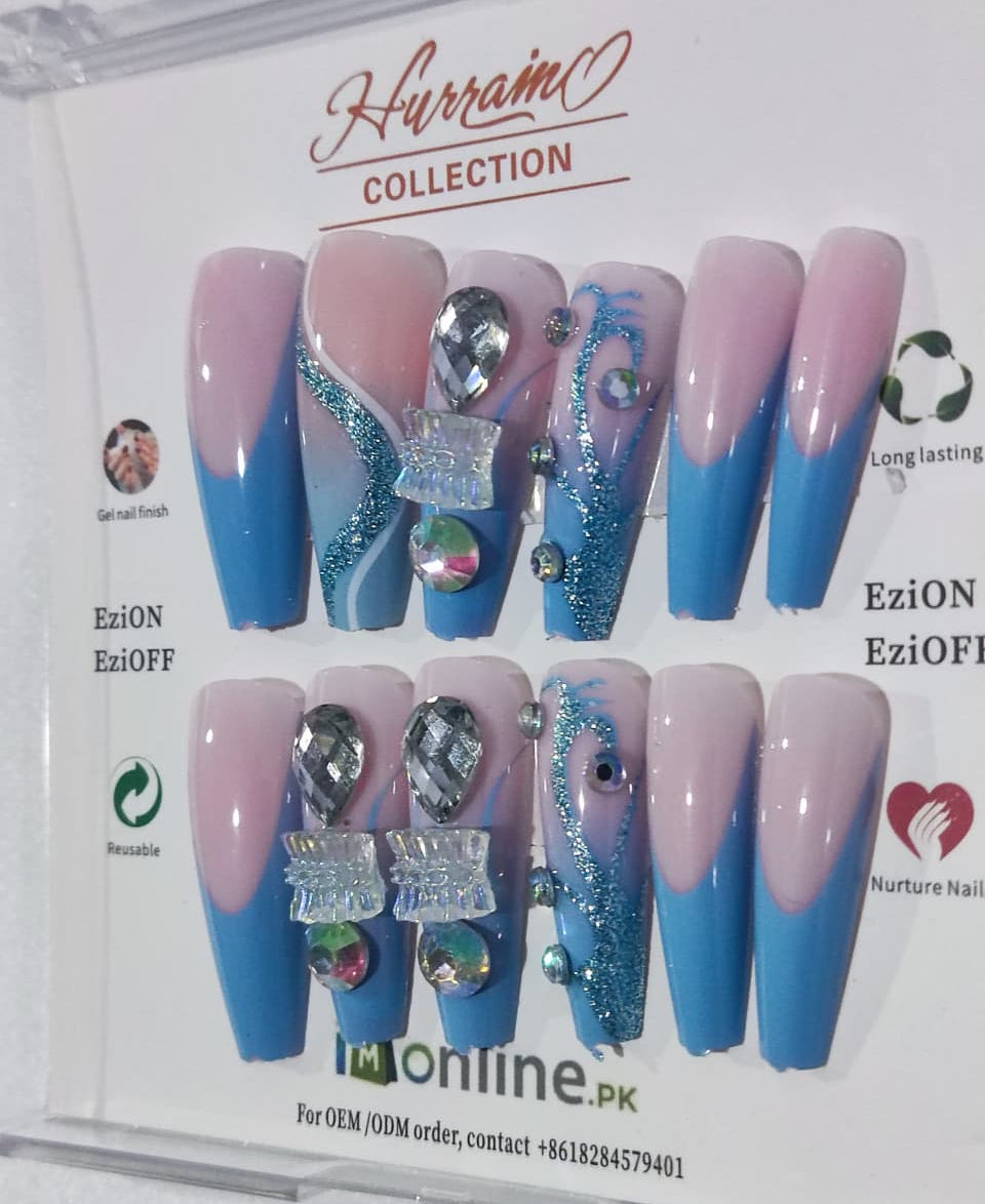 Blue n Pink Diamonds