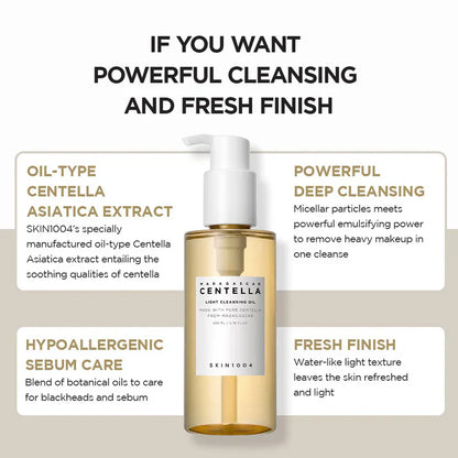 Skin1004 Madagascar - Centella Light Cleansing Oil