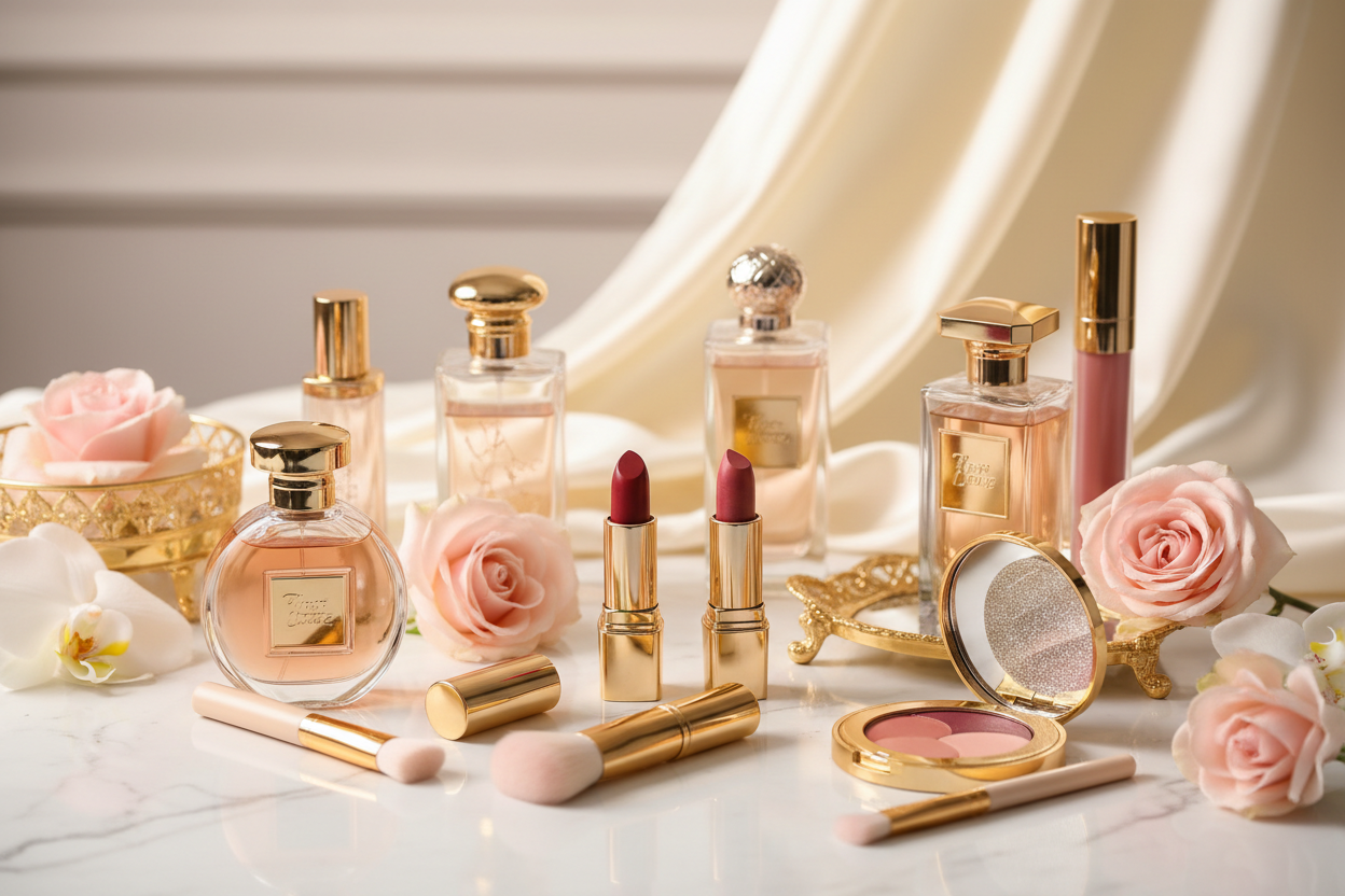 luxury cosmetics and perfumes